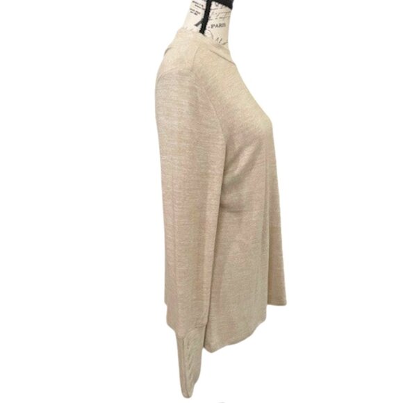 Rafaella Mock Neck Snap Cuff Sweater - Picture 2 of 10